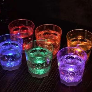 2025 gran oferta LED intermitente de un solo Color, vasos iluminados para boda, fiesta, noche, Bar, discoteca, evento de cumpleaños - Product Image 3