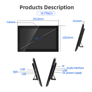 Trong nhà HD video LCD màn hình hiển thị 13.3-24 inch media player Máy quảng cáo kỹ thuật số biển để sử dụng trong nhà - Product Image 4