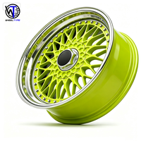 عجلات سيارات مقاس 13 14 15 16 17 18 19 20 بوصة، 5x100/105/108/110/112/114.3/120 4x100/108/114.3، جنوط ألومنيوم مخصصة للسيارات