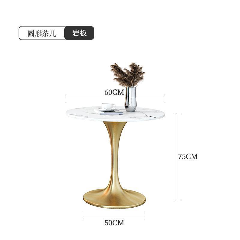 โต๊ะกลม เส้นผ่านศูนย์กลาง 60 ซม. สูง 75 ซม