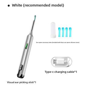 HD 스마트 무선 <span class=keywords><strong>IPX5</strong></span> 방수 WiFi 귀 내시경 카메라 모듈 (아이폰/안드로이드용) 가정용 안전 귀지 제거 뷰티 개인용 - Product Image 3