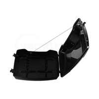 Coffre Tour-Pak ABS Noir Brillant 5,5 pouces pour Road Street Electra Glide Touring 1994-2013