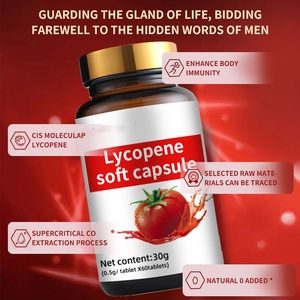 Oem Lycopeen Softgel 1000Mg Tomatenextract Gezondheidszorg Natuurlijke Antioxidant Lycopeen Softgel <span class=keywords><strong>Capsules</strong></span> - Product Image 5