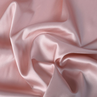 Tissu en soie extensible 92% soie 8% élasthanne 19 momme 140 cm de largeur, tissu en soie teinté sur mesure en gros pour la confection de robes