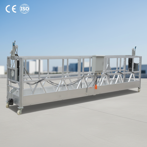 แพลตฟอร์มแขวนลอยสำหรับงานก่อสร้างไฟฟ้าเหนือศีรษะ รุ่น ZLP800 ทำจากอะลูมิเนียม / โครงทำความสะอาดแบบแขวนลอย รุ่น ZLP630/ZLP800/ZLP - Product Image 4