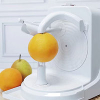 Éplucheur électrique multifonction pour fruits et légumes, éplucheur automatique en acier inoxydable, éplucheur d'agrumes, machine à couper les oranges de cuisine