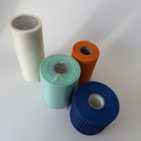 Supplier Cina Jaring Serat Kaca Tahan Alkali C-Glass 160g/m Bahan Dinding Tersedia Layanan Pemotongan