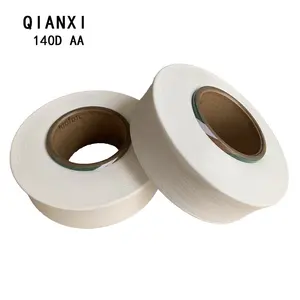 Chất lượng tốt nhất nhà máy sản xuất huafon đàn hồi Lycra chủ đề qianxi 140d AA lớp loại hf500 sáng Trần Spandex sợi