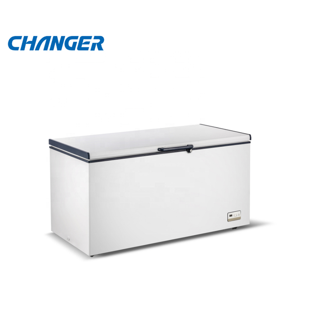Big Size 520L Chest Freezer Stylish Design Single Door Top Open Freezer