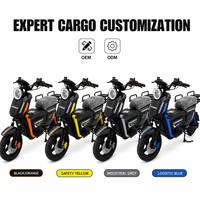 Trottinette électrique à cadre basse en stock pour la vente en gros, avec siège confortable, porte-bagages arrière et pneus tout-terrain pour adultes en déplacement