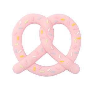 Anneaux <span class=keywords><strong>de</strong></span> <span class=keywords><strong>dentition</strong></span> en forme <span class=keywords><strong>de</strong></span> beignets <span class=keywords><strong>de</strong></span> haute qualité, anti-morsure, en silicone <span class=keywords><strong>de</strong></span> qualité alimentaire biologique, pour bébé unisexe - Product Image 6