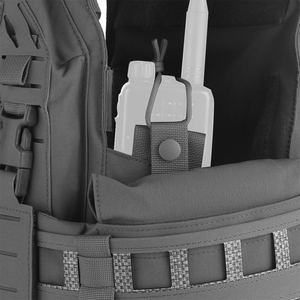 WOSPORT portador de placa de nailon LG4 funcional múltiple con placa frontal reemplazable MOLLE Chaleco de pecho accesorios de caza - Product Image 4