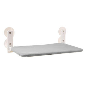 Hamaca Plegable Grande para Gatos con Diseño de Malla, Perchero para Ventana con 4 Ventosas, Estructura de Metal y Plástico Sólidos, Cama Interior Inalámbrica para Gatos, <span class=keywords><strong>Cueva</strong></span> para Gatos - Product Image 6