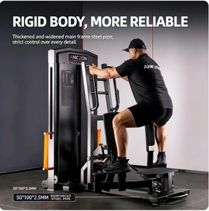 Commercial Seated <b>Squat</b> Rack Steel Safety Gym Equipment Wholesale Leg Trainer for Gym Clubs Bulk Order - Product Image 2
