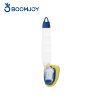 BOOMJOY Distributeur de savon et brosse à vaisselle alimentée en eau pour la cuisine