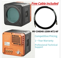 Kamera Pemindai Area HIK ROBOT Baru MV-CH6040-10XM-M72-NF, Kamera Industri Mono CoaXPress 604MP