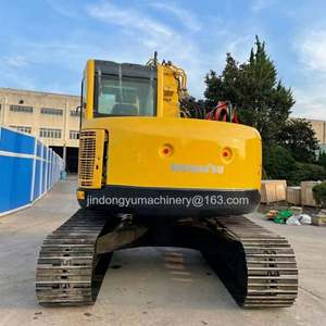 Mini-excavatrice sur chenilles hydraulique d'occasion Komatsu PC128US LC-10 en bon état, modèle original - Product Image 4