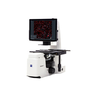 กล้องจุลทรรศน์ Zeiss Axiovert5 แบบดิจิทัลสำหรับสังเกตเซลล์พร้อมระบบฟลูออเรสเซนซ์ เซ็นเซอร์ CMOS 5MP สำหรับใช้ในห้องปฏิบัติการ - Product Image 3
