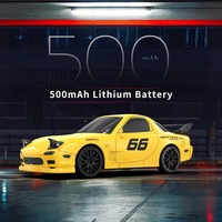 YT 1:24 Auto de Carreras RC 4WD de Alta Velocidad, Mini Auto de Control Remoto con Luces de Colores, Vehículo de Competición, Juguete para Niños