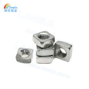 Venta al por mayor de China, tuerca trapezoidal de acero rectangular plana, tuerca trapezoidal de acero, Tuercas cuadradas deslizantes roscadas, sujetador M3 M4 M5 M6 M8 M10 - Product Image 3