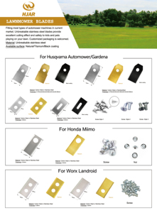 Cuchillas de Repuesto para Cortacésped Automático 265ACX, Cuchillas para Cortacésped Robótico Compatibles con Mammotion <span class=keywords><strong>Luba</strong></span> y Yuka, Todas las Series - Product Image 5