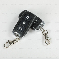 Alarma de Coche Universal con Control Remoto para Bloqueo y Desbloqueo de Puertas, Alarma de Coche Unidireccional con Corte de Motor Remoto
