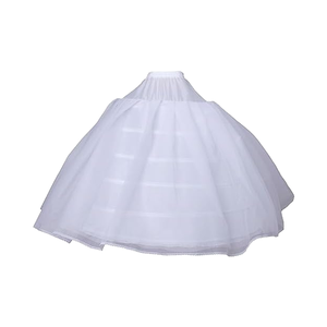 <span class=keywords><strong>Jupon</strong></span> <span class=keywords><strong>long</strong></span> pour <span class=keywords><strong>femme</strong></span>, crinoline avec 6 cerceaux et 2 couches de <span class=keywords><strong>tulle</strong></span> pour robe de Quinceañera et robe de mariée - Product Image 1