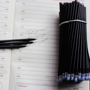 Recambios de <span class=keywords><strong>Tinta</strong></span> de Gel <span class=keywords><strong>Borrable</strong></span> de Alta Calidad, Punta Fina de 0.5mm, Negro y Azul, Repuesto de Plástico para Bolígrafo <span class=keywords><strong>Borrable</strong></span> - Product Image 3