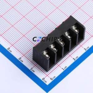 DBT50-6.35-5P-BK-P Barrier Terminal Block Through hole Component (THT),P=6.35mm Connector - Product Image 1