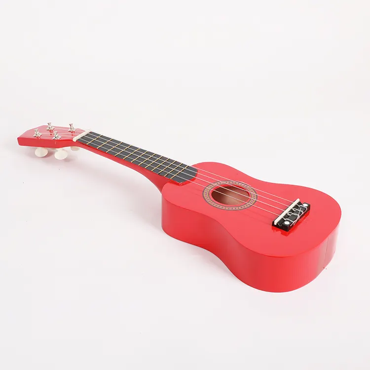 Ukelele acústico eléctrico de China, color personalizado, bajo tenor