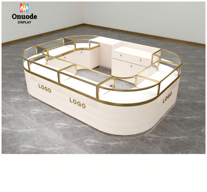 Exhibidor de Joyería Multifuncional, Mostrador de Vidrio Personalizado, Vitrina para Joyería, Diseño Completo de Tienda, Servicio Integral - Product Image 1