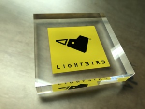 Rõ ràng <span class=keywords><strong>Acrylic</strong></span> hiển thị in khắc logo khối Pop hiển thị - Product Image 5