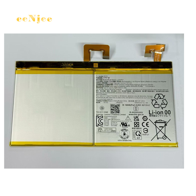 For Lenovo Xiaoxin Pad Plus/M10Plus J607F J616F J606F/N TB128FU L20D2P32 Core with Sufficient Capacity