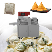 Machine automatique commerciale pour la fabrication de raviolis, gyozas, pierogis, pelmenis, empanadas et samosas pour hôtels en Russie, en acier inoxydable 304