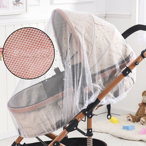 Multisize Kinderwagen Hoes Ultra Fijn Mesh Draagbare Opvouwbare Aangepaste Wiegjes Kinderwagen Klamboe - Product Image 3