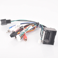 Kabel Adaptor Wiring Harness Radio Mobil Stereo CANBUS Android 16pin untuk Chevrolet Cruze Orlando Spark Vauxhall untuk Cadillac