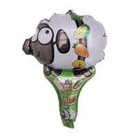Nuevos Globos de Aluminio de la Serie Little Lamb Sheep para Decoración de Fiestas de Cumpleaños Infantiles