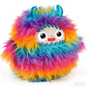 Jouet en peluche interactif intelligent Jopark, monstre compagnon éducatif de dessin animé avec des yeux LED colorés, modèle de robot intelligent pour enfants - Product Image 1