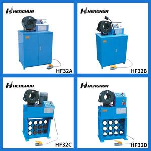 Yüksek kalite CE otomatik 1/4-2 inç 4sp 12 takım ölür hidrolik hortum basın hortum sıkma makinesi - Product Image 3