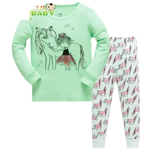 Pyjama 100% coton pour enfants, nouveau style, vente en gros, vêtements de nuit, bébé de 3 à 8 ans, 030