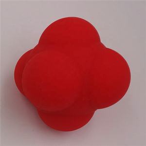 מותאם אישית צבע פרח צורת מזון כיתה סיליקון גומי עיסוי כדור - Product Image 2