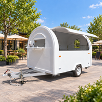 Camions de restauration rapide mobiles populaires en Europe 2026 pour la vente en gros, idéaux pour la crème glacée et la restauration extérieure