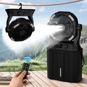 Ventilador de Refrigeración con Agua, Batería de 16000mAh y 6 <span class=keywords><strong>Litros</strong></span>, 3 Velocidades, para Camping, Patio, Playa - Product Image 2