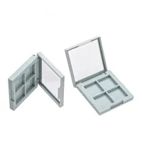 Vente en gros d'ombre à paupières de qualité fine Quad Plate cache-poussière boîte d'ombre à paupières légère