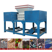 Broyeur de déchets métalliques industriel à double arbre robuste et automatique pour le recyclage des déchets d'aluminium, de fer et d'acier