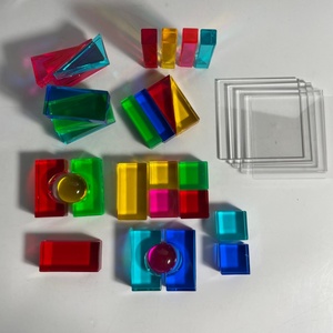 อะคริลิคแบบใหม่ สีสันปรับแต่งได้ ป้องกันสนิม สำหรับโต๊ะเล่นเกมปริศนาสำหรับเด็ก เกมกระดาน ความบันเทิง การศึกษา ของตกแต่งบ้าน - Product Image 5