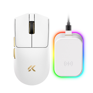 MCHOSE K7V2 Ultra+ Wireless Mouse Lightweight Gaming E-sports Office Wired/2.4G/Blue Tooth Tri-mode <b>Connection</b> PAW3950 - Product Image 1