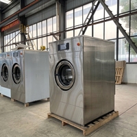 Mesin Cuci Ekstraktor Otomatis Suspensi Ringan 12kg 30kg 50kg, Mesin Cuci Laundry Komersial Tugas Berat untuk Hotel