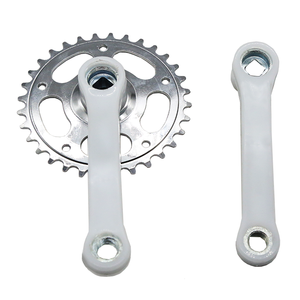XSH C8 MTB Faltbares Fahrradkurbelgarnitur aus Stahl, Hochwertig, Leicht und Wasserdicht – Kettenblatt für Fahrradteile - Product Image 1