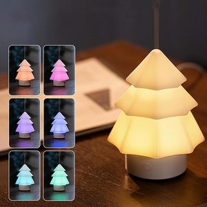 Christmas Tree Aroma <b>Diffuser</b> with 7 Color LED Light USB Essential <b>Oil</b> <b>Diffuser</b> Desktop Humidifier - Product Image 1